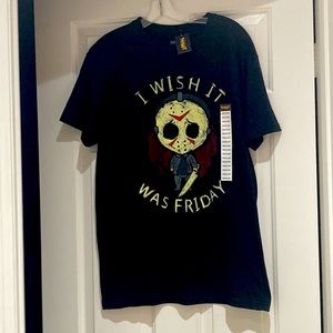 I Wish it Was Friday  JACSON Friday the 13th Size Medium  Brand New.